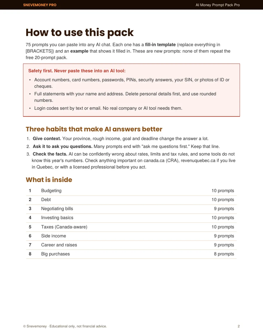How to use it, safety rules and the 8 sections